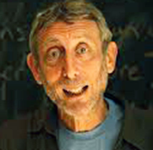 Författarporträtt Michael Rosen