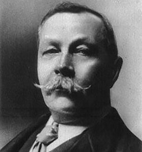 Författarporträtt Arthur Conan Doyle