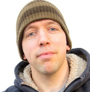 Författarporträtt Dave Cousins