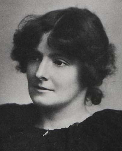 Författarporträtt Edith Nesbit