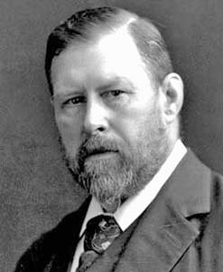 Författarporträtt Bram Stoker