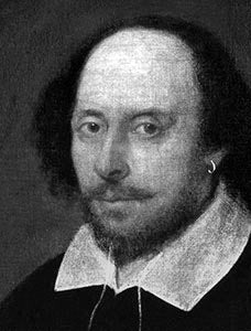 Författarporträtt William Shakespeare