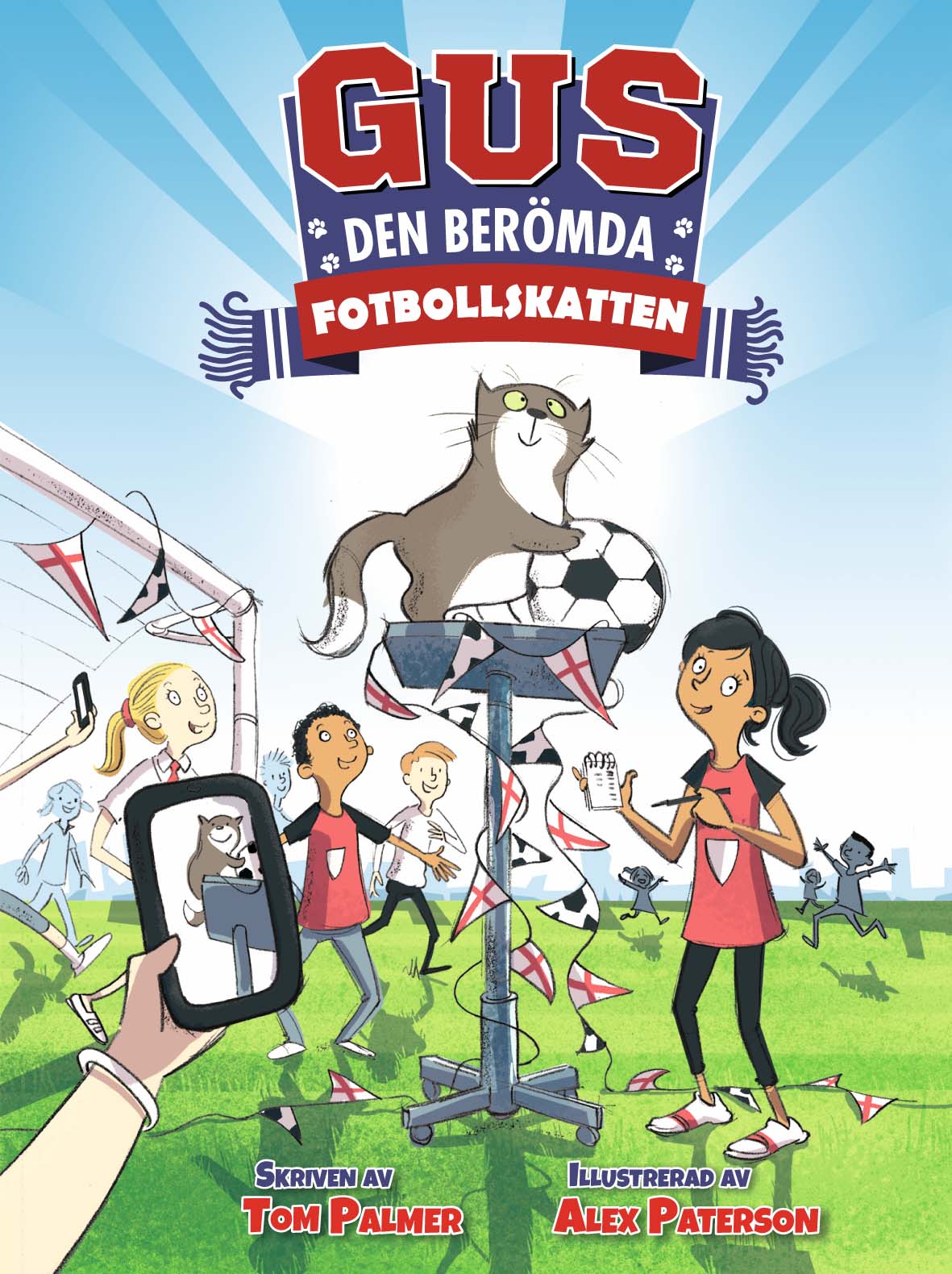 Bokomslag för Gus – den berömda fotbollskatten