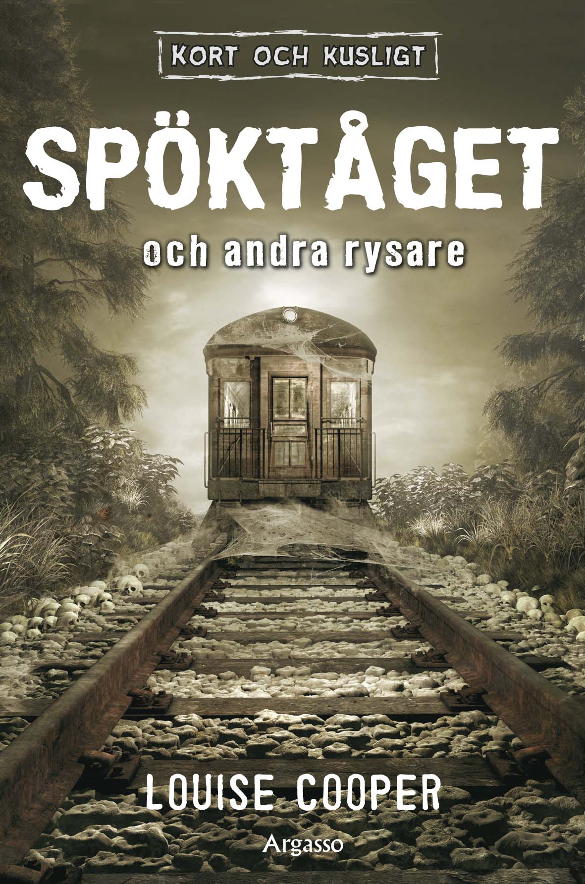 Bokomslag för Spöktåget och andra rysare