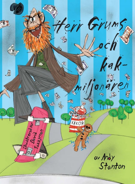 Bokomslag för Herr Grums och kakmiljonären